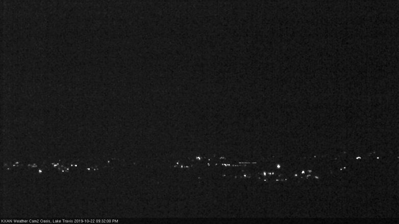 Lake Travis webcam, October 22, 2019 8:35 PM CT