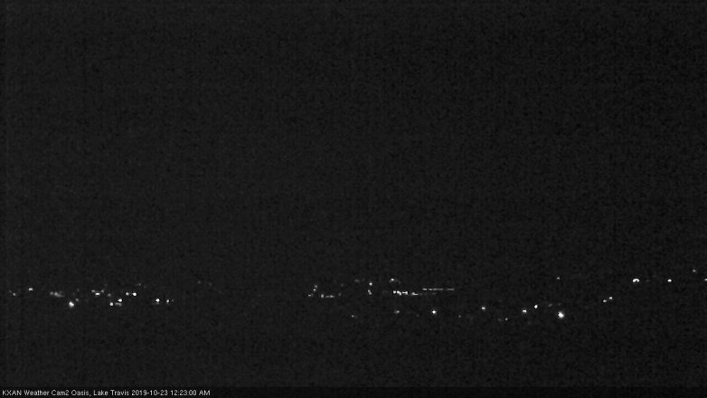 Lake Travis webcam, October 22, 2019 11:25 PM CT