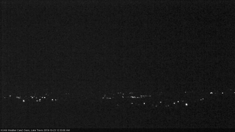 Lake Travis webcam, October 22, 2019 11:35 PM CT