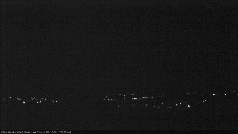 Lake Travis webcam, October 22, 2019 11:55 PM CT