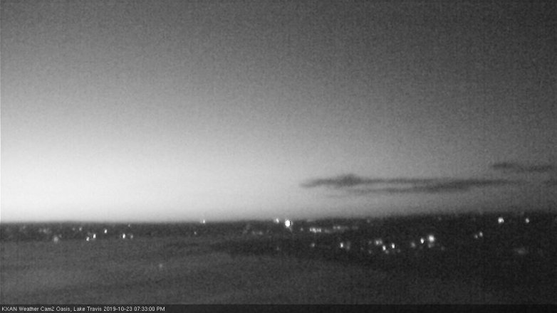 Lake Travis webcam, October 23, 2019 6:35 PM CT