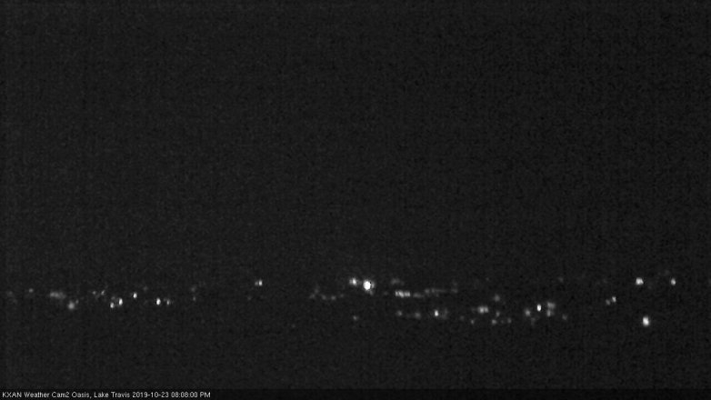 Lake Travis webcam, October 23, 2019 7:10 PM CT