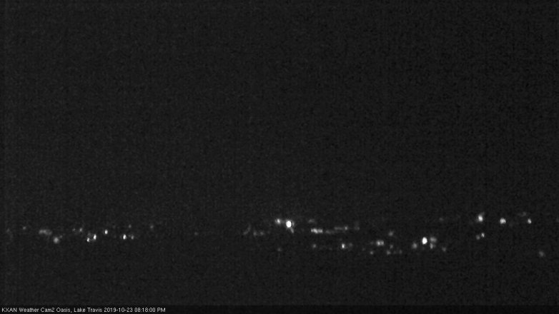 Lake Travis webcam, October 23, 2019 7:20 PM CT