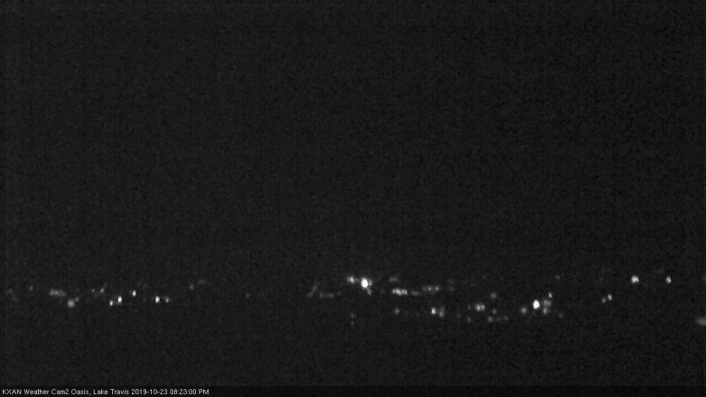 Lake Travis webcam, October 23, 2019 7:25 PM CT