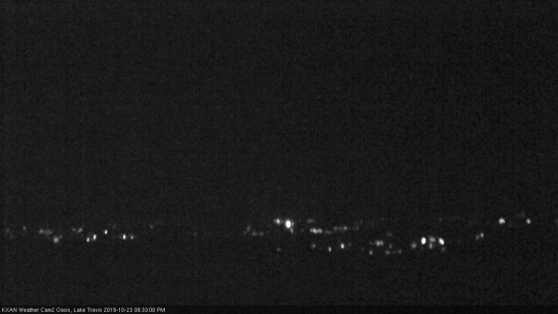 Lake Travis webcam, October 23, 2019 7:35 PM CT