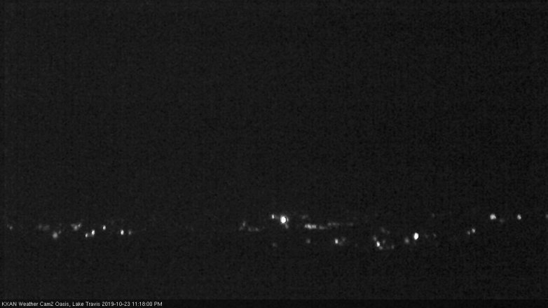 Lake Travis webcam, October 23, 2019 10:20 PM CT
