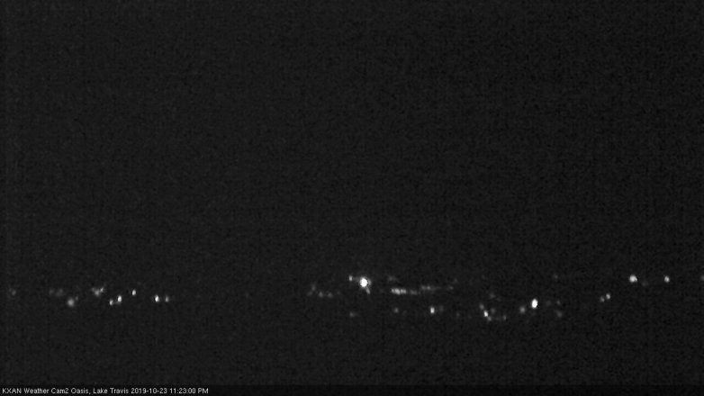 Lake Travis webcam, October 23, 2019 10:25 PM CT