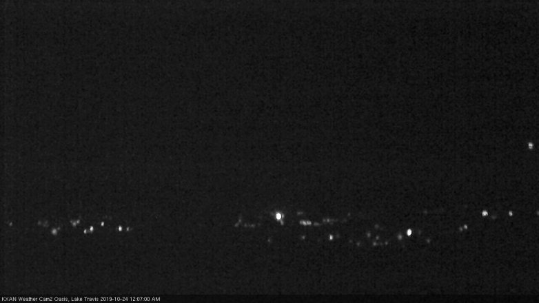 Lake Travis webcam, October 23, 2019 11:10 PM CT