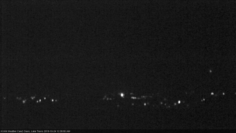 Lake Travis webcam, October 23, 2019 11:40 PM CT