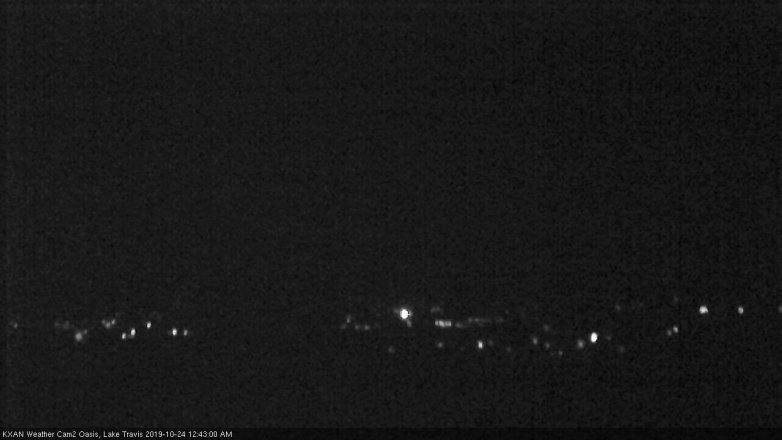 Lake Travis webcam, October 23, 2019 11:45 PM CT