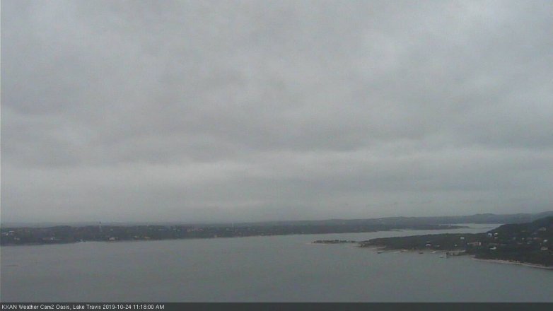 Lake Travis webcam, October 24, 2019 10:20 AM CT