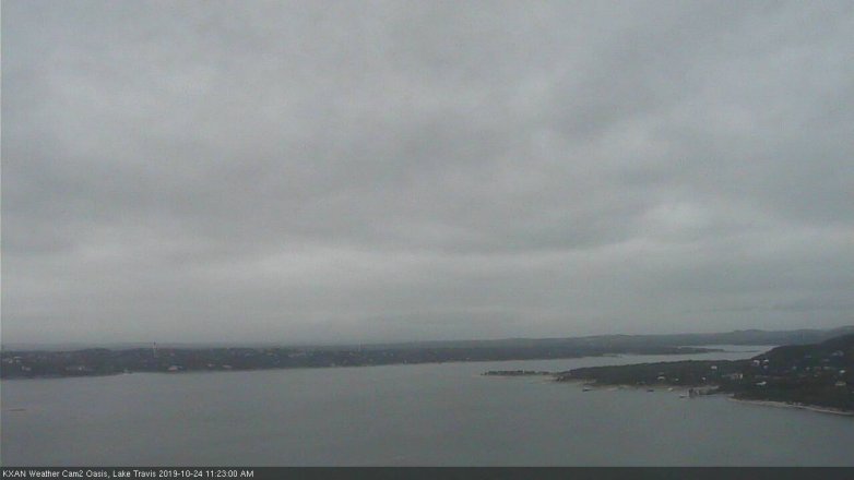 Lake Travis webcam, October 24, 2019 10:25 AM CT