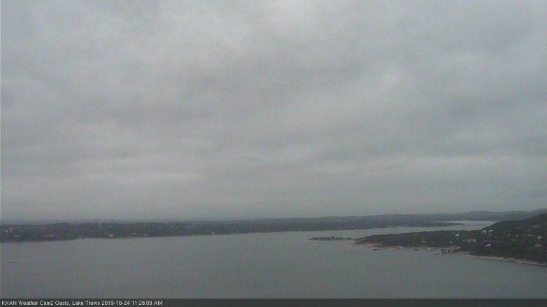 Lake Travis webcam, October 24, 2019 10:30 AM CT