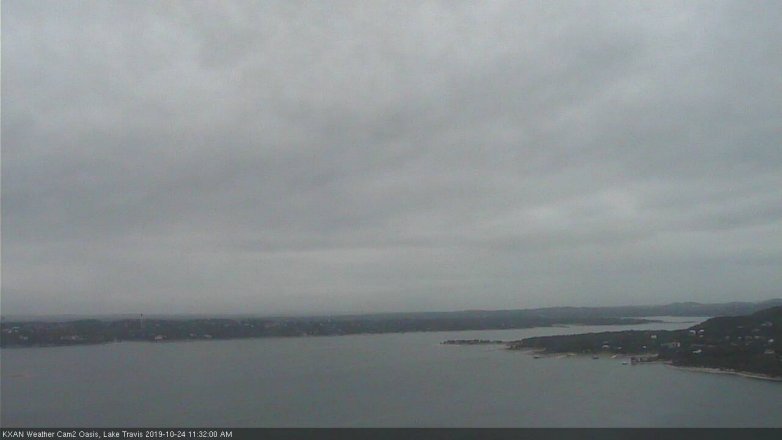 Lake Travis webcam, October 24, 2019 10:35 AM CT