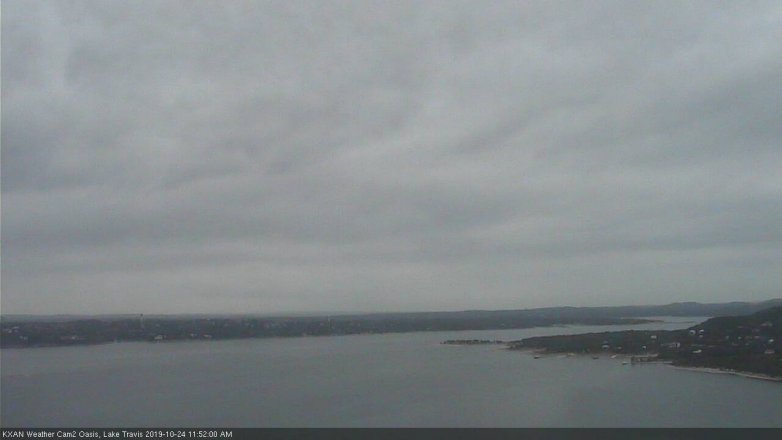 Lake Travis webcam, October 24, 2019 10:55 AM CT