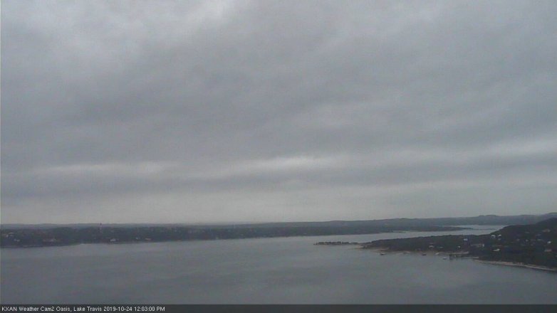 Lake Travis webcam, October 24, 2019 11:05 AM CT