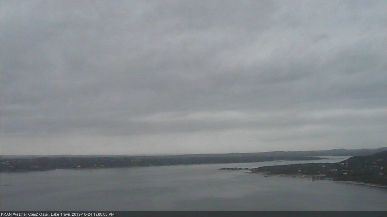 Lake Travis webcam, October 24, 2019 11:10 AM CT