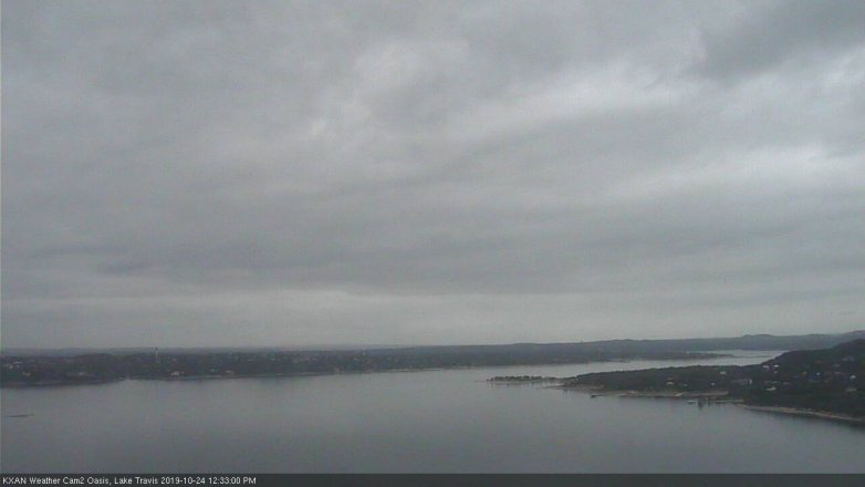 Lake Travis webcam, October 24, 2019 11:35 AM CT