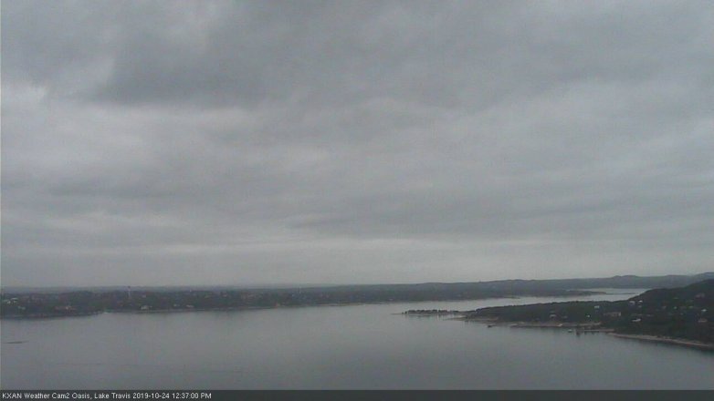 Lake Travis webcam, October 24, 2019 11:40 AM CT