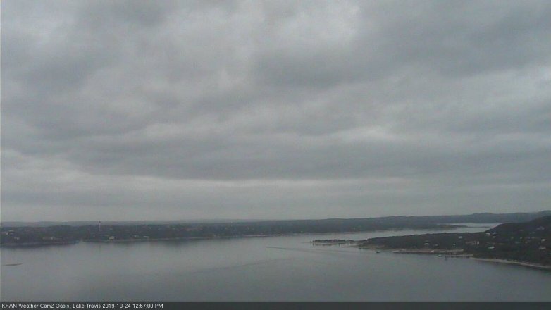 Lake Travis webcam, October 24, 2019 12:00 PM CT