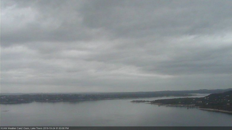Lake Travis webcam, October 24, 2019 12:05 PM CT