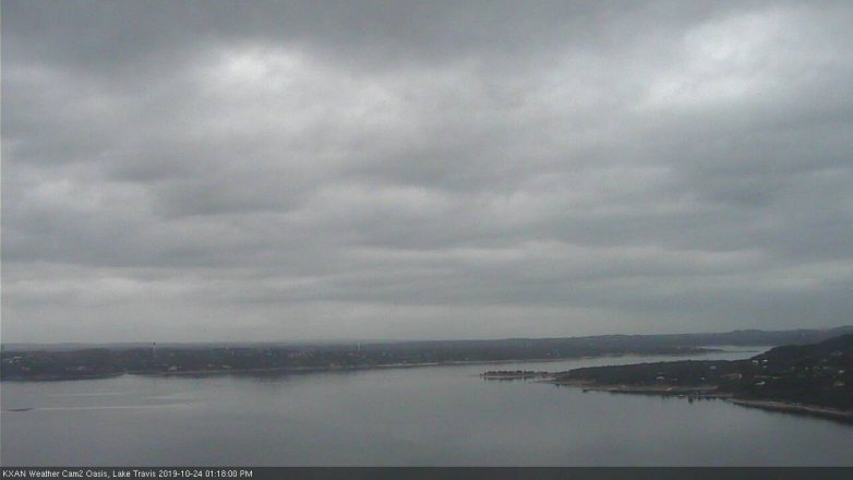 Lake Travis webcam, October 24, 2019 12:20 PM CT