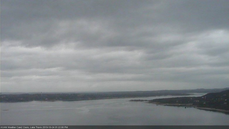 Lake Travis webcam, October 24, 2019 12:25 PM CT