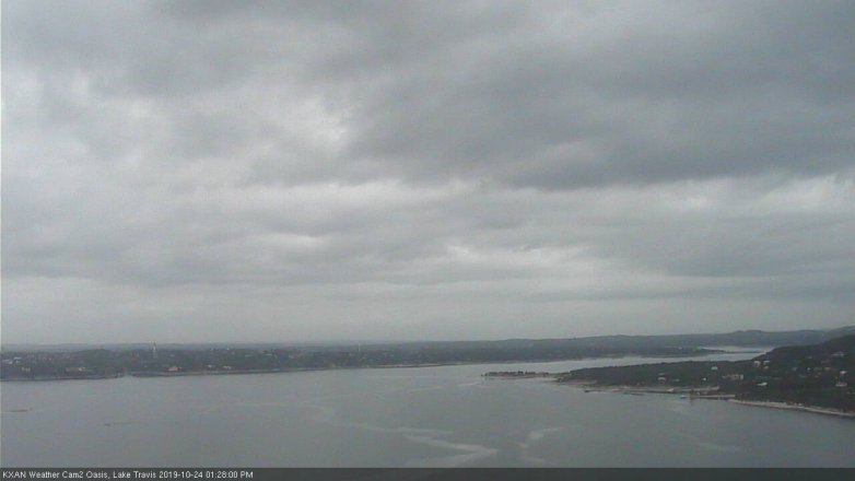 Lake Travis webcam, October 24, 2019 12:30 PM CT