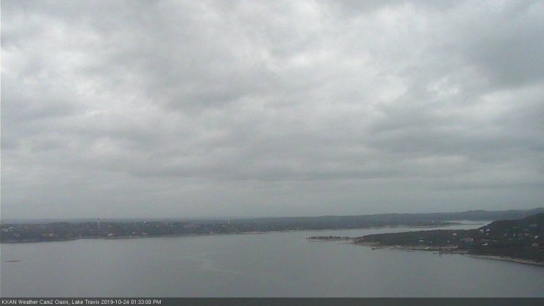 Lake Travis webcam, October 24, 2019 12:35 PM CT
