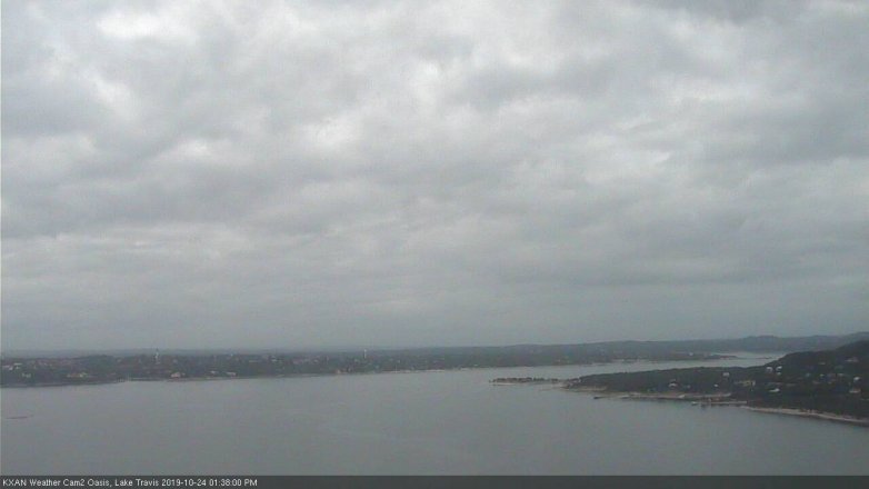 Lake Travis webcam, October 24, 2019 12:40 PM CT