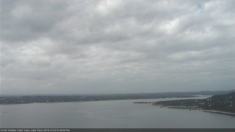 Lake Travis webcam, October 24, 2019 12:50 PM CT
