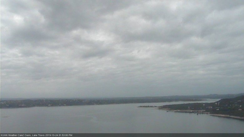 Lake Travis webcam, October 24, 2019 12:55 PM CT