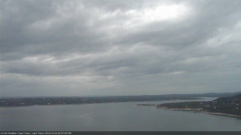 Lake Travis webcam, October 24, 2019 2:00 PM CT