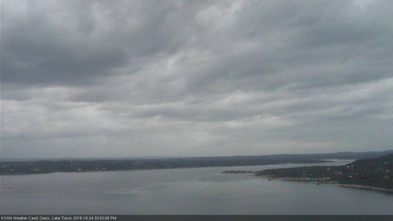 Lake Travis webcam, October 24, 2019 2:05 PM CT