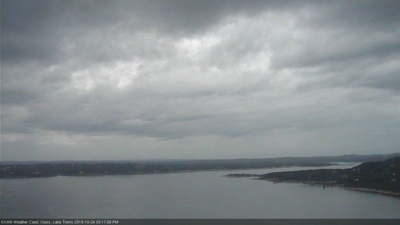 Lake Travis webcam, October 24, 2019 2:20 PM CT