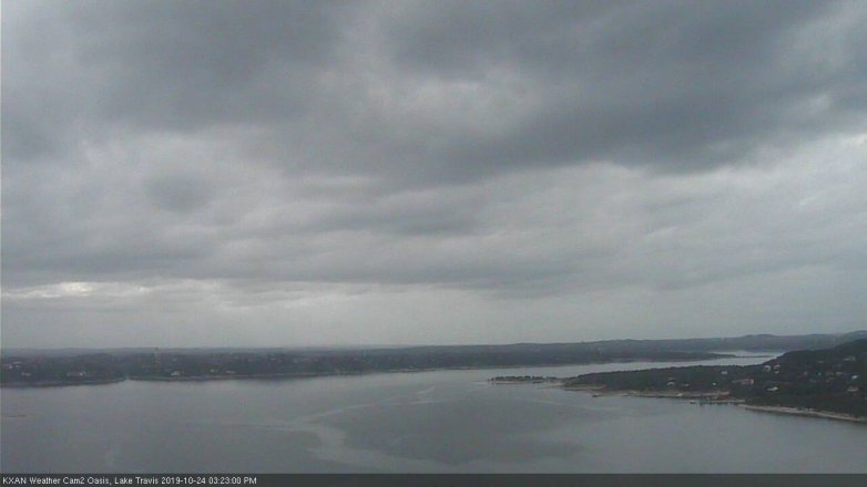 Lake Travis webcam, October 24, 2019 2:25 PM CT