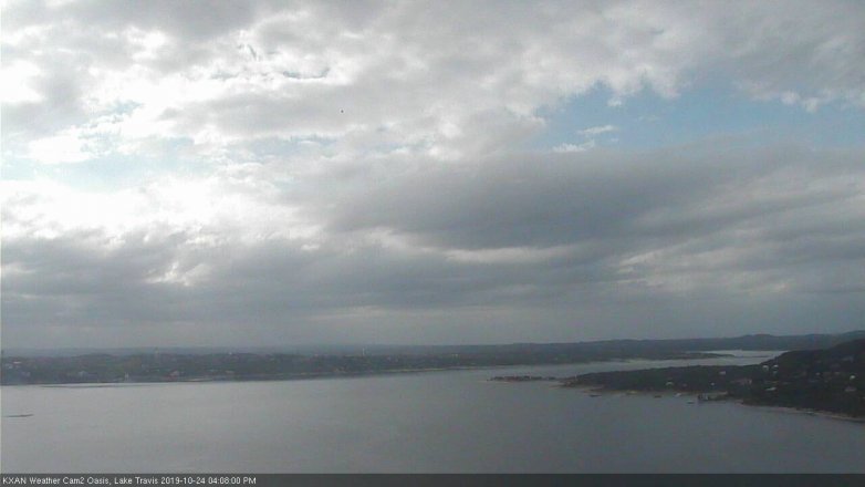 Lake Travis webcam, October 24, 2019 3:10 PM CT