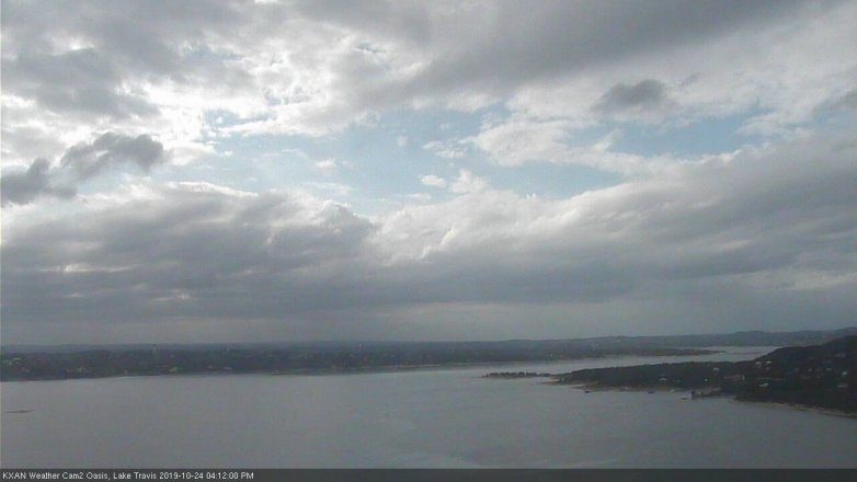 Lake Travis webcam, October 24, 2019 3:15 PM CT