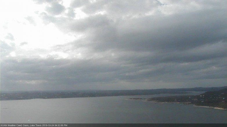 Lake Travis webcam, October 24, 2019 3:35 PM CT
