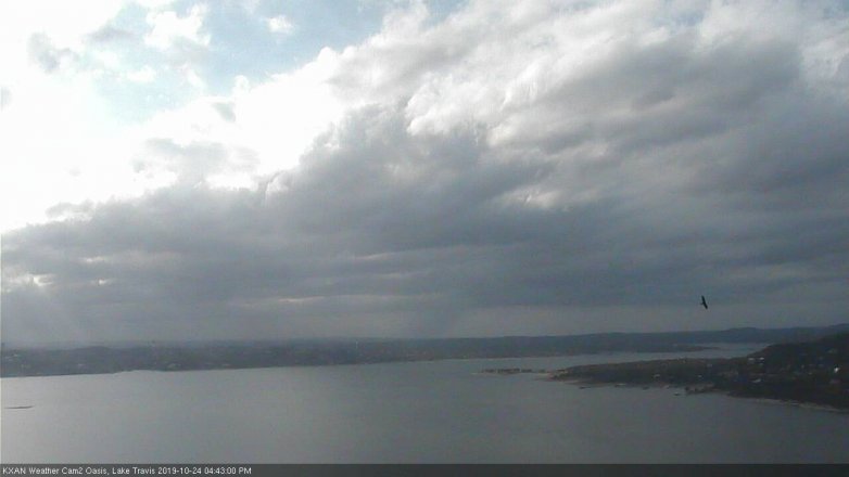 Lake Travis webcam, October 24, 2019 3:45 PM CT