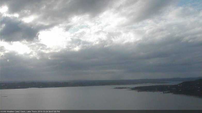 Lake Travis webcam, October 24, 2019 3:50 PM CT