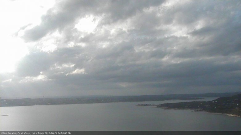Lake Travis webcam, October 24, 2019 3:55 PM CT
