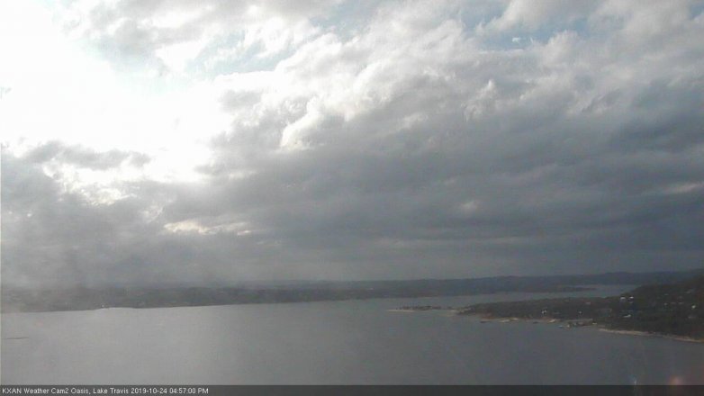 Lake Travis webcam, October 24, 2019 4:00 PM CT
