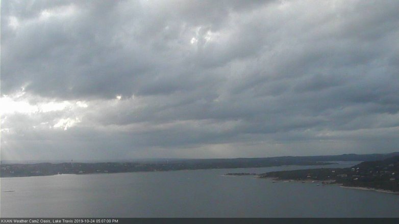 Lake Travis webcam, October 24, 2019 4:10 PM CT