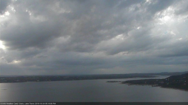 Lake Travis webcam, October 24, 2019 4:20 PM CT