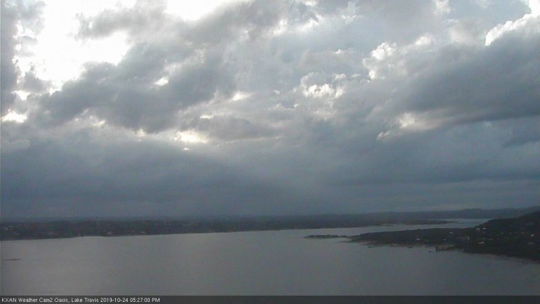 Lake Travis webcam, October 24, 2019 4:30 PM CT
