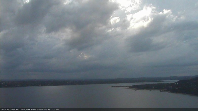 Lake Travis webcam, October 24, 2019 4:35 PM CT