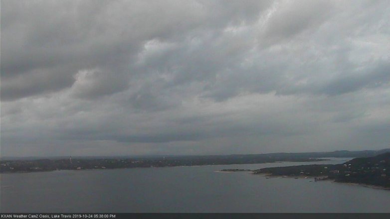 Lake Travis webcam, October 24, 2019 4:40 PM CT