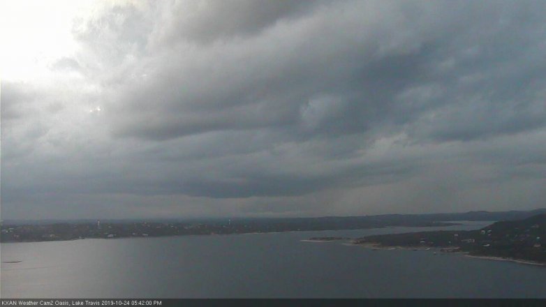 Lake Travis webcam, October 24, 2019 4:45 PM CT