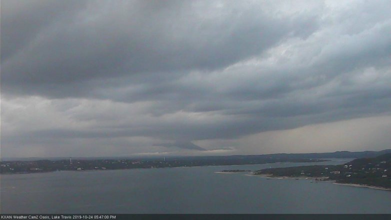 Lake Travis webcam, October 24, 2019 4:50 PM CT